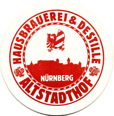 nürnberg n-by altstadthof bierver 1-2a (rund215-adler rot)